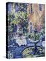 New Orleans Courtyard-ADEL-Stretched Canvas