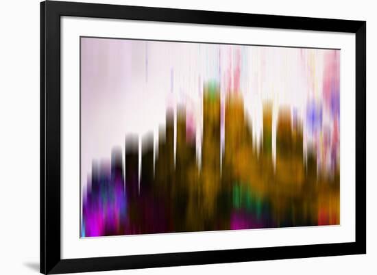 New Orleans Downtown Skyline-NaxArt-Framed Art Print