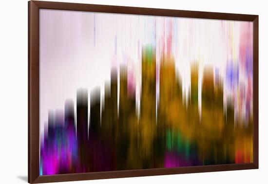 New Orleans Downtown Skyline-NaxArt-Framed Art Print