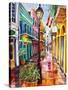 New Orleans Exchange Alley-Diane Millsap-Stretched Canvas