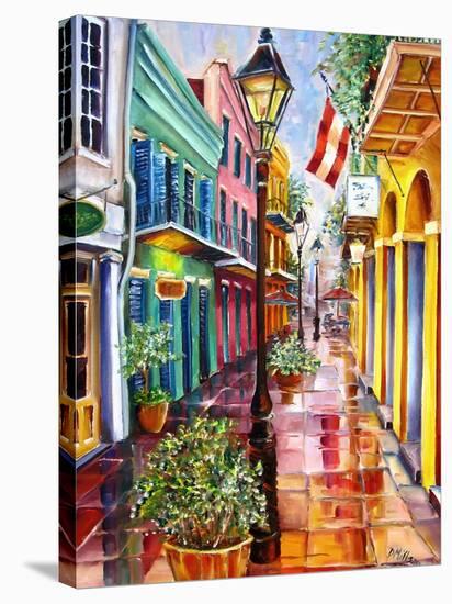 New Orleans Exchange Alley-Diane Millsap-Stretched Canvas