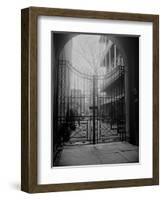 New Orleans' French Quarter is Famous for its Intricate Ironwork Gates and Balconies-null-Framed Photographic Print