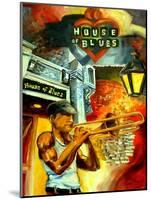 New Orleans House Of Blues-Diane Millsap-Mounted Art Print