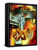 New Orleans House Of Blues-Diane Millsap-Framed Stretched Canvas