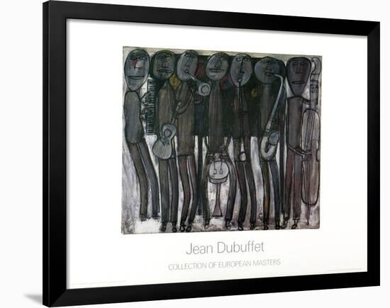 New Orleans Jazz Band-Jean Dubuffet-Framed Art Print