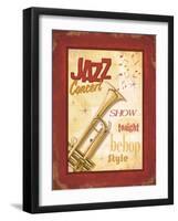 New Orleans Jazz I-Pela Design-Framed Art Print