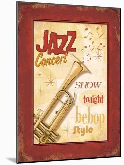 New Orleans Jazz I-Pela Design-Mounted Art Print