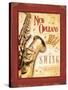 New Orleans Jazz II-Pela Design-Stretched Canvas