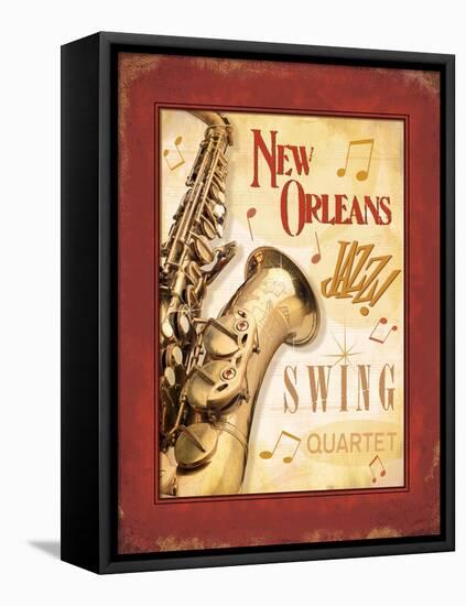 New Orleans Jazz II-Pela Design-Framed Stretched Canvas