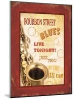 New Orleans Jazz III-Pela Design-Mounted Art Print