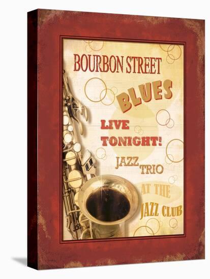 New Orleans Jazz III-Pela Design-Stretched Canvas