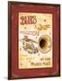 New Orleans Jazz IV-Pela Design-Framed Art Print