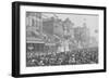 New Orleans, La., Mardi Gras Day, the "Red" Pageant-null-Framed Art Print
