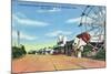 New Orleans, Louisiana - Pontchartrain Beach Amusement Park-Lantern Press-Mounted Art Print