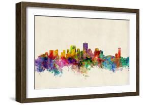 New Orleans Louisiana Skyline-Michael Tompsett-Framed Art Print