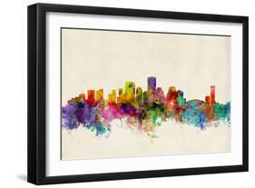 New Orleans Louisiana Skyline-Michael Tompsett-Framed Art Print