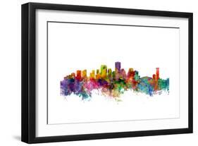 New Orleans Louisiana Skyline-Michael Tompsett-Framed Art Print