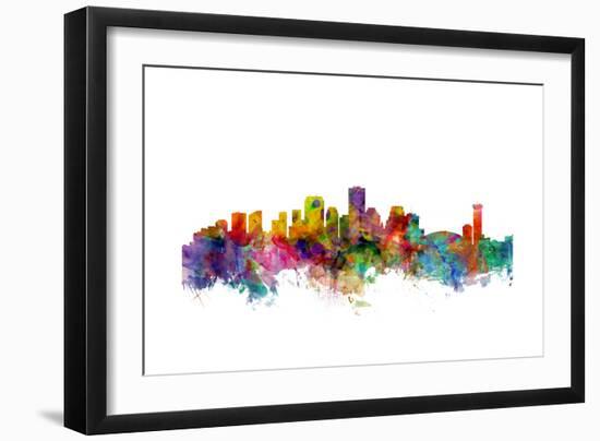 New Orleans Louisiana Skyline-Michael Tompsett-Framed Art Print