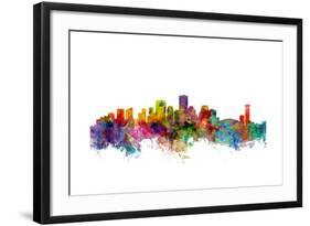 New Orleans Louisiana Skyline-Michael Tompsett-Framed Art Print