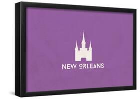 New Orleans Minimalism-null-Framed Poster
