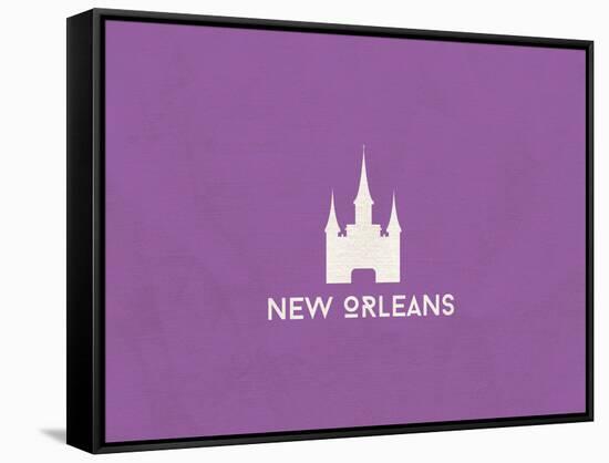 New Orleans Minimalism-null-Framed Stretched Canvas