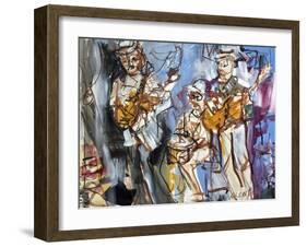 New Orleans Musicians I-Erin McGee Ferrell-Framed Art Print