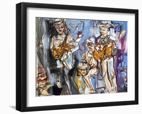 New Orleans Musicians I-Erin McGee Ferrell-Framed Art Print