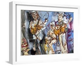 New Orleans Musicians I-Erin McGee Ferrell-Framed Art Print