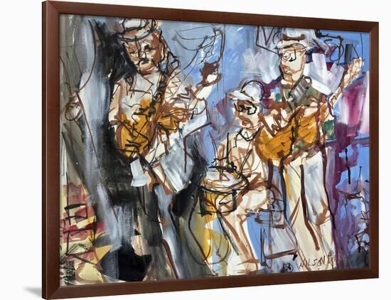 New Orleans Musicians I-Erin McGee Ferrell-Framed Art Print