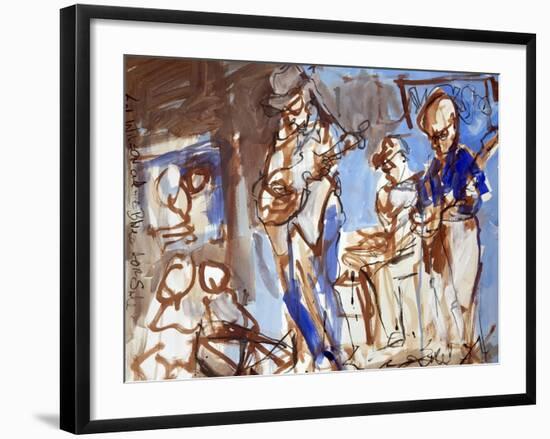 New Orleans Musicians II-Erin McGee Ferrell-Framed Art Print