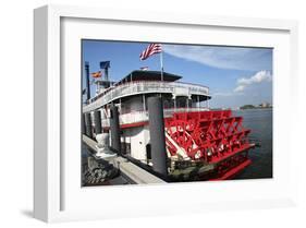 New Orleans Paddle Steamer-null-Framed Art Print