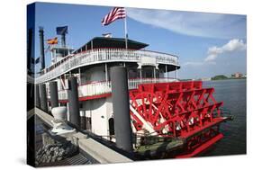 New Orleans Paddle Steamer-null-Stretched Canvas