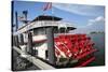 New Orleans Paddle Steamer-null-Stretched Canvas