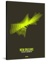 New Orleans Radiant Map 1-NaxArt-Stretched Canvas