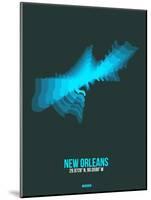 New Orleans Radiant Map 2-NaxArt-Mounted Art Print