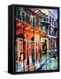 New Orleans Rainy Day-Diane Millsap-Framed Stretched Canvas