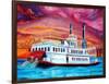 New Orleans River Boat-Diane Millsap-Framed Art Print