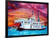 New Orleans River Boat-Diane Millsap-Framed Art Print