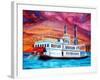 New Orleans River Boat-Diane Millsap-Framed Art Print