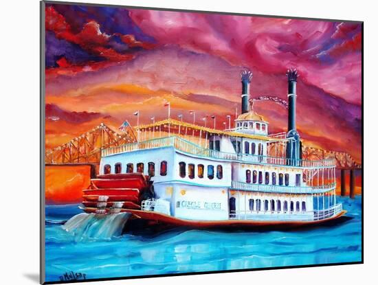 New Orleans River Boat-Diane Millsap-Mounted Art Print