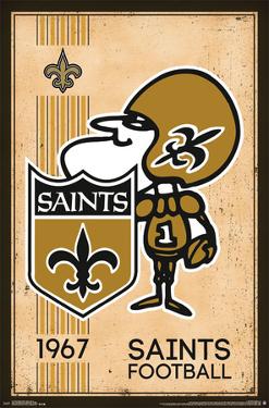 New Orleans Saints Posters, Prints, Paintings &amp; Wall Art | AllPosters.com