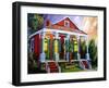 New Orleans Shotgun-Diane Millsap-Framed Art Print