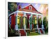 New Orleans Shotgun-Diane Millsap-Framed Art Print