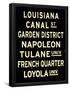 New Orleans Sign-null-Framed Poster