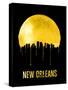 New Orleans Skyline Yellow-null-Stretched Canvas