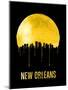 New Orleans Skyline Yellow-null-Mounted Art Print