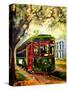 New Orleans St Charles Streetcar-Diane Millsap-Stretched Canvas