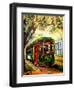 New Orleans St Charles Streetcar-Diane Millsap-Framed Art Print