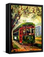 New Orleans St Charles Streetcar-Diane Millsap-Framed Stretched Canvas