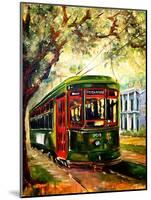 New Orleans St Charles Streetcar-Diane Millsap-Mounted Art Print